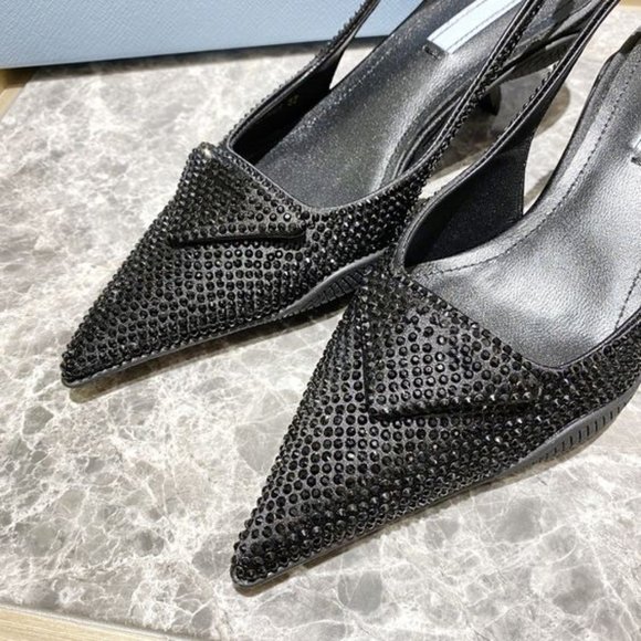 miu miu style sandals,prada with sequins - Picture 4 of 5